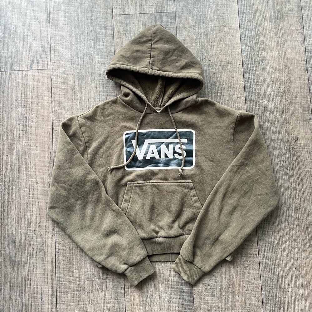Cropped Vans hoodie